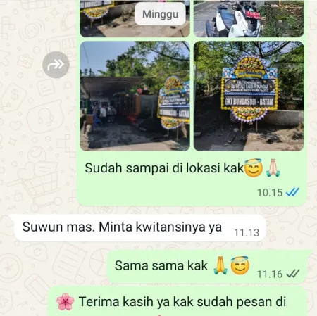 Pengiriman Papan Bunga Duka Kawasan Industri Mm2100