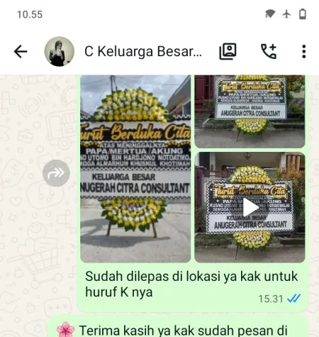 Pengiriman Papan Bunga Duka Kawasan Industri Mm2100