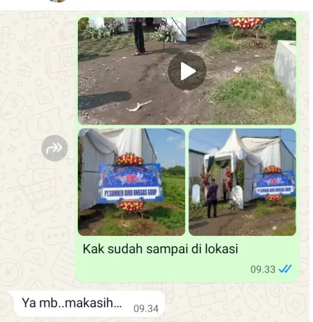 Pengiriman Karangan Bunga Kawasan Industri Mm2100