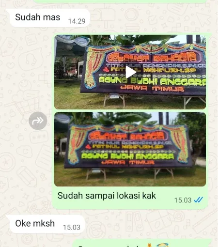 Pengiriman Papan Bunga Kawasan Industri Mm2100