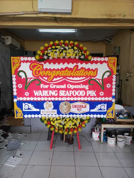 Papan Bunga Ucapan Selamat Kawasan Industri Mm2100