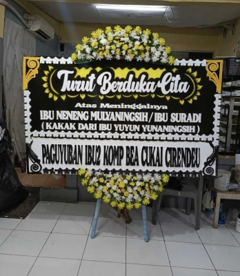 Papan Bunga di Kawasan Industri Mm2100